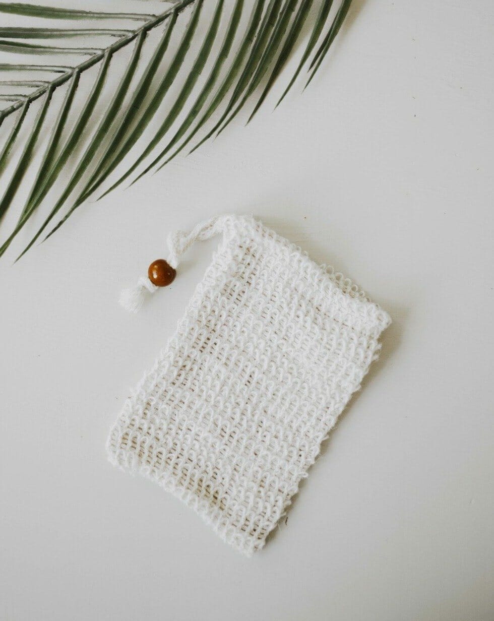 10x Sisal Soap Saver Bag (Bulk) Zero Waste MVMT