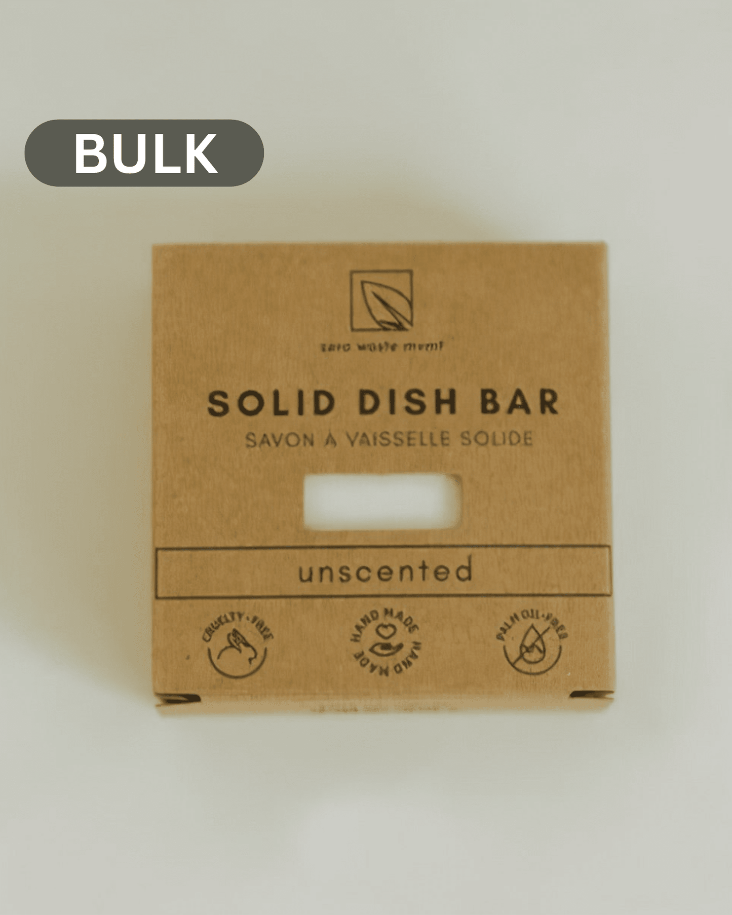 10x Solid Dish Soap Bar | Unscented (Bulk) Zero Waste MVMT