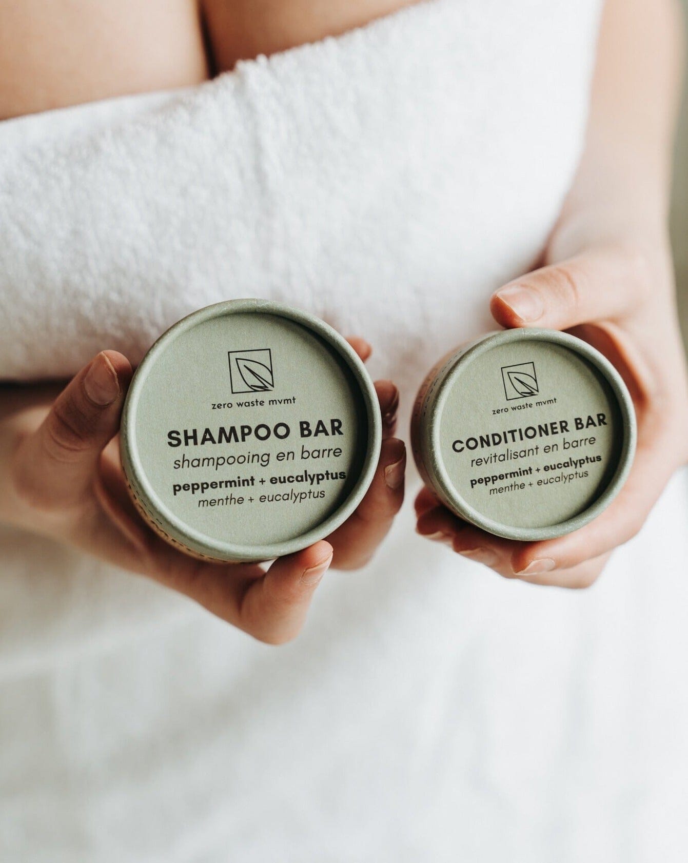 Hair Care Duo | Shampoo & Conditioner Bar Shampoo Bar Zero Waste MVMT 