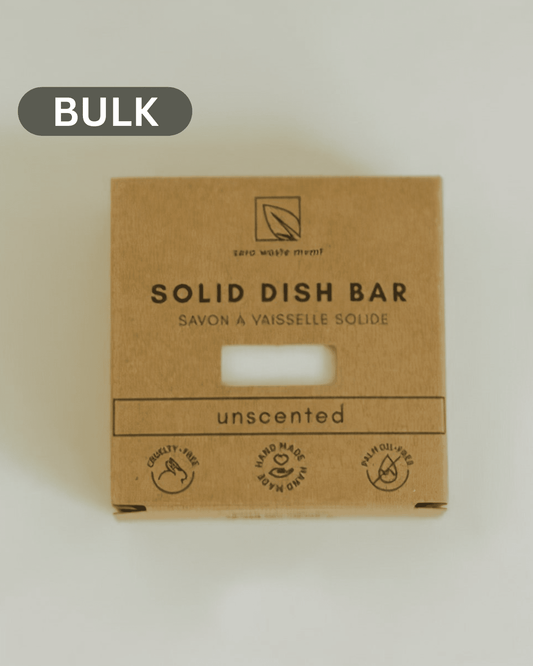 10x Solid Dish Soap Bar | Unscented (Bulk) Zero Waste MVMT 
