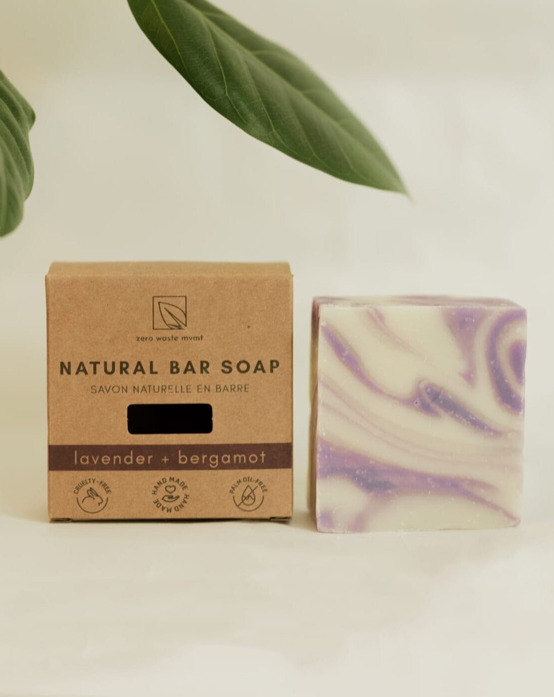 Natural Bar Soap | 4 Pack Zero Waste MVMT 