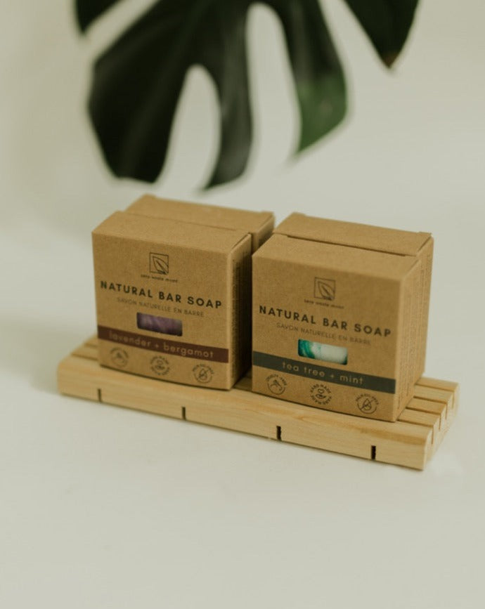 Natural Bar Soap | 4 Pack Zero Waste MVMT 