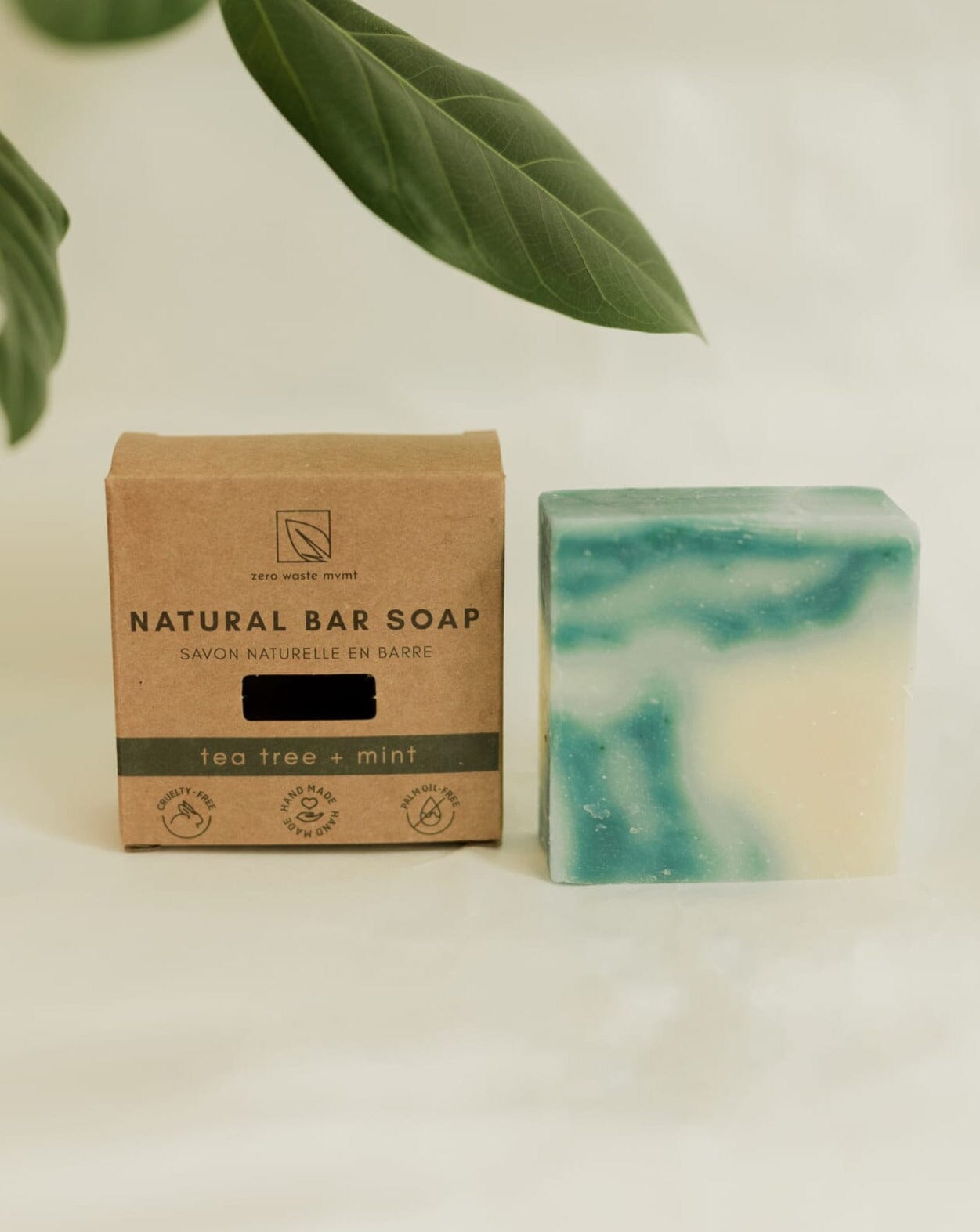 Natural Bar Soap | 4 Pack Zero Waste MVMT 